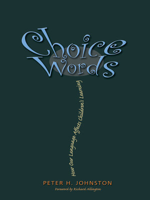 Choice Words - ebook
